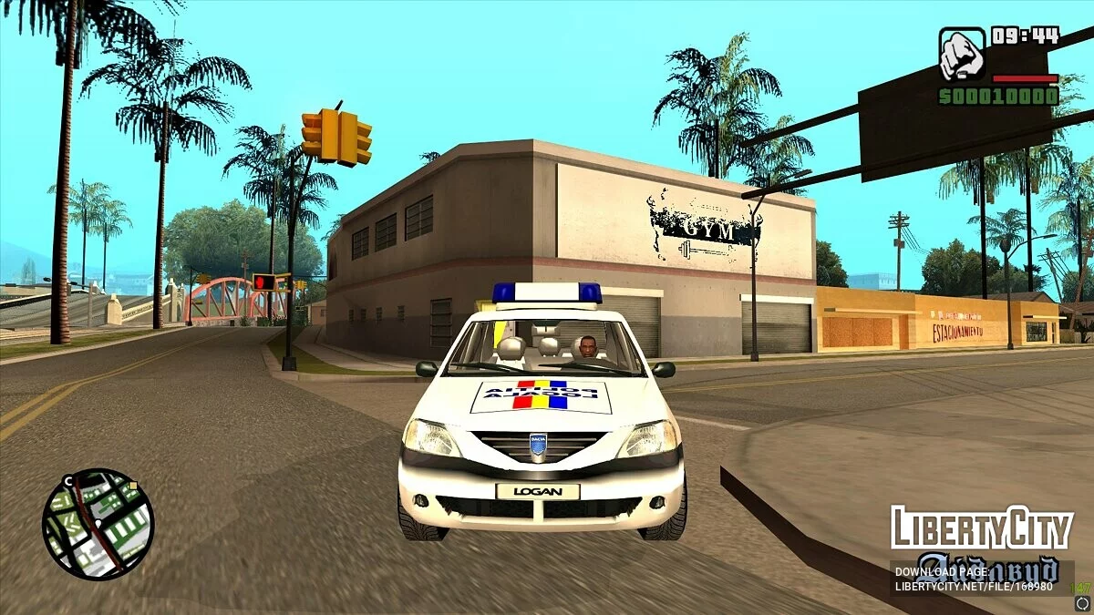 Dacia Logan - Romanian Police / GTA San Andreas