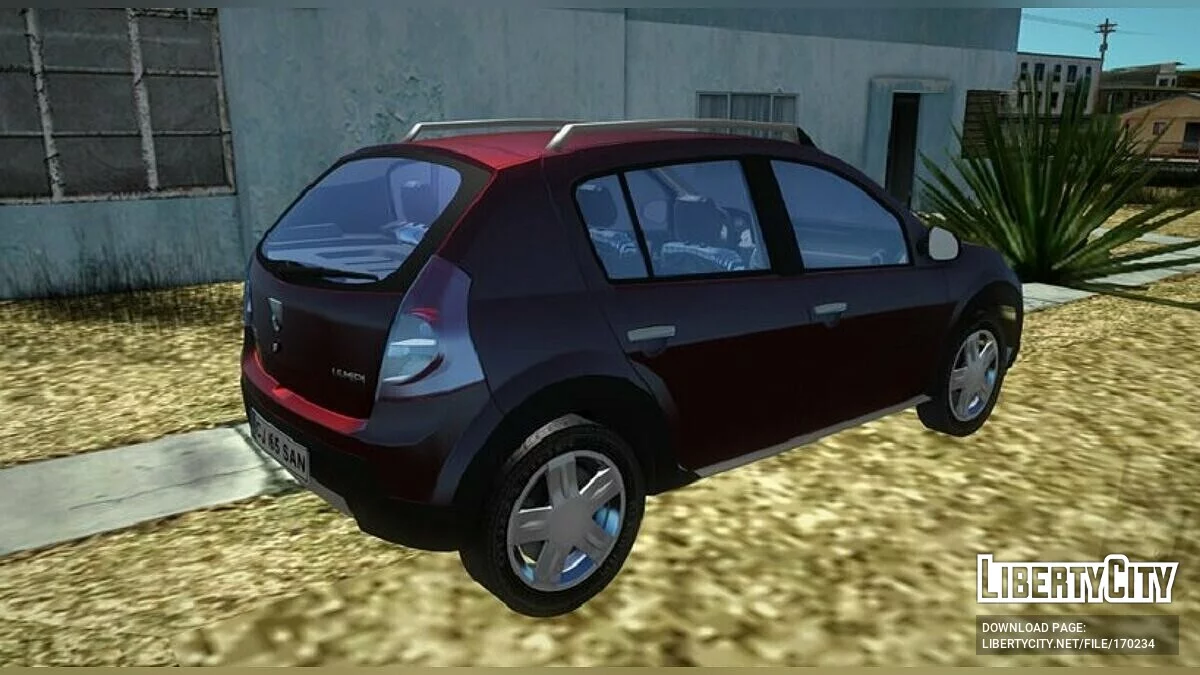 Dacia Sandero StepWay 2008 / GTA San Andreas