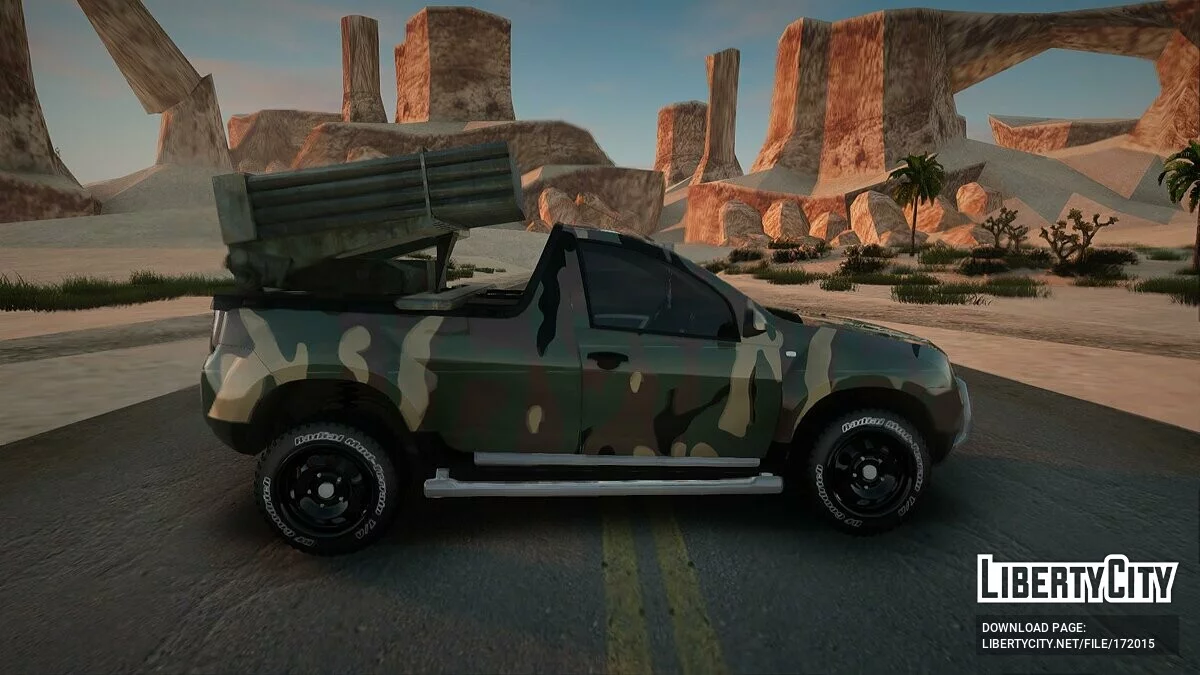 2014 Dacia Duster - Édition Armée / GTA San Andreas