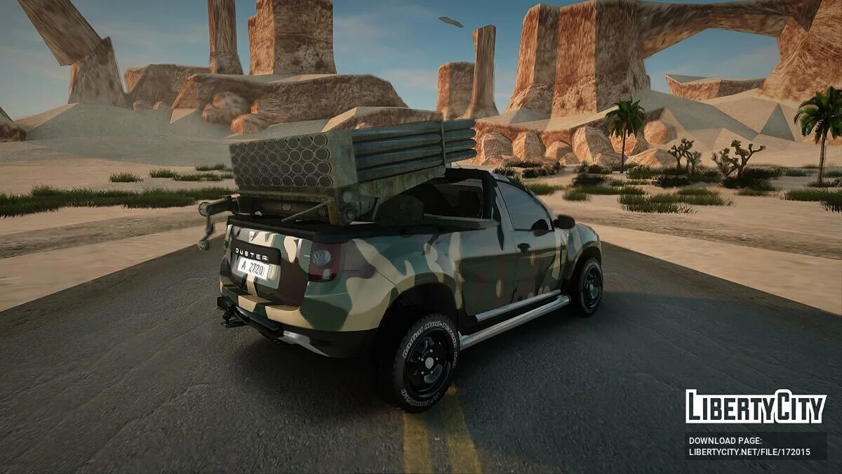 2014 Dacia Duster - Édition Armée / GTA San Andreas
