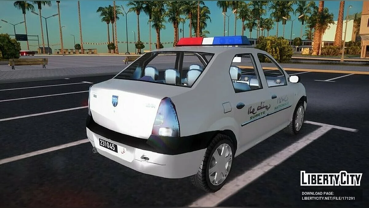 Dacia Logan Surete Nationale / GTA San Andreas