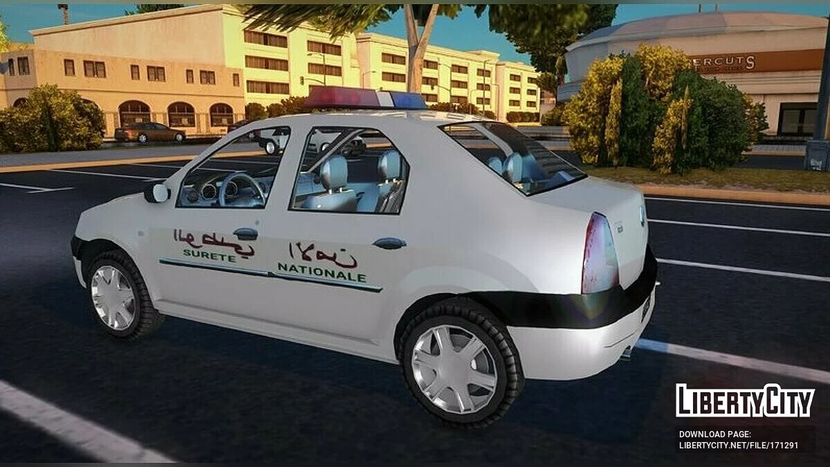Dacia Logan Surete Nationale / GTA San Andreas
