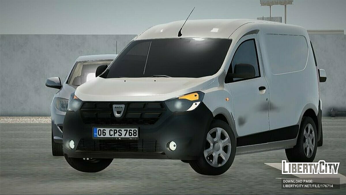 Download Dacia Dokker 1.5 Dci Ambiance Cargo for GTA San Andreas