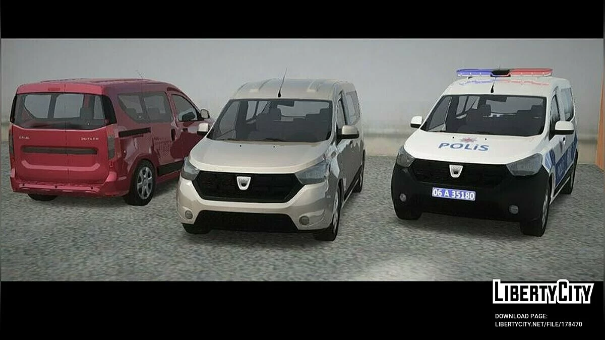 Dacia Dokker 1.5 Dci Ambiance / جي تي إيه سان أندرياس