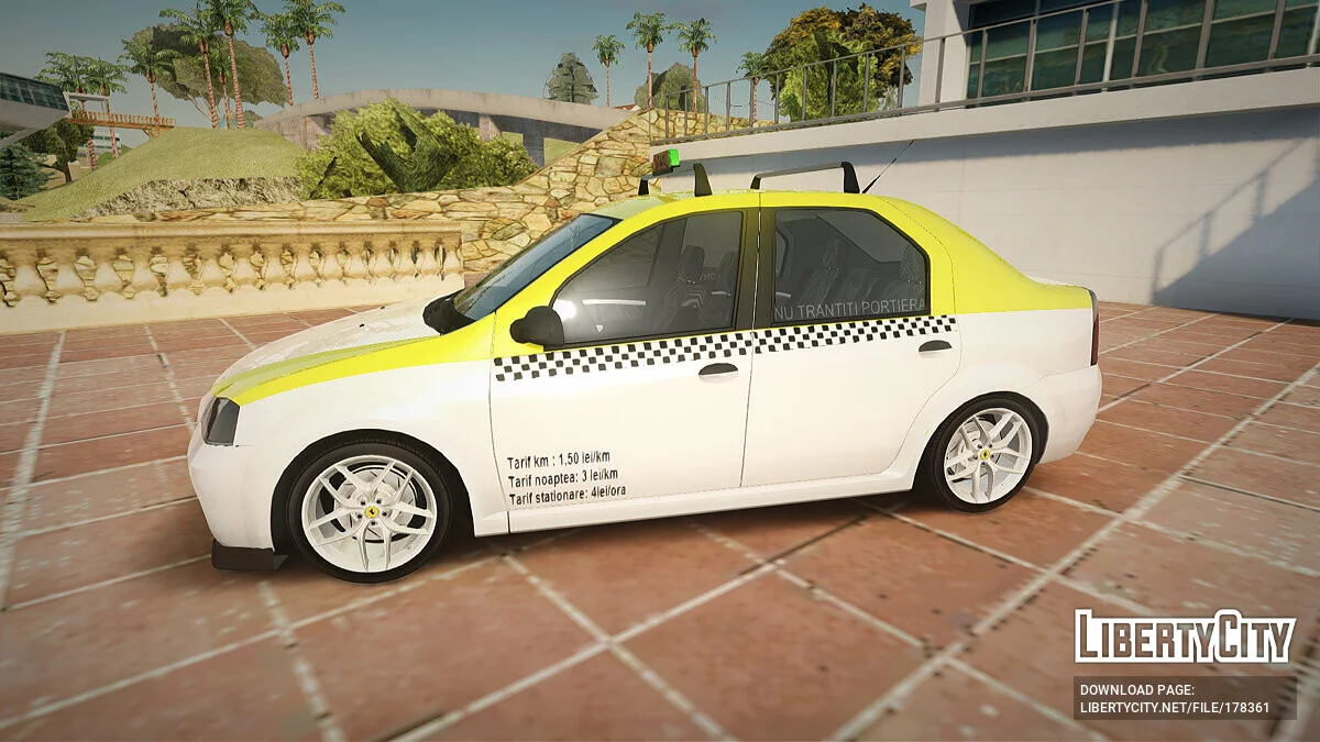Taxi Dacia Logan / GTA San Andreas