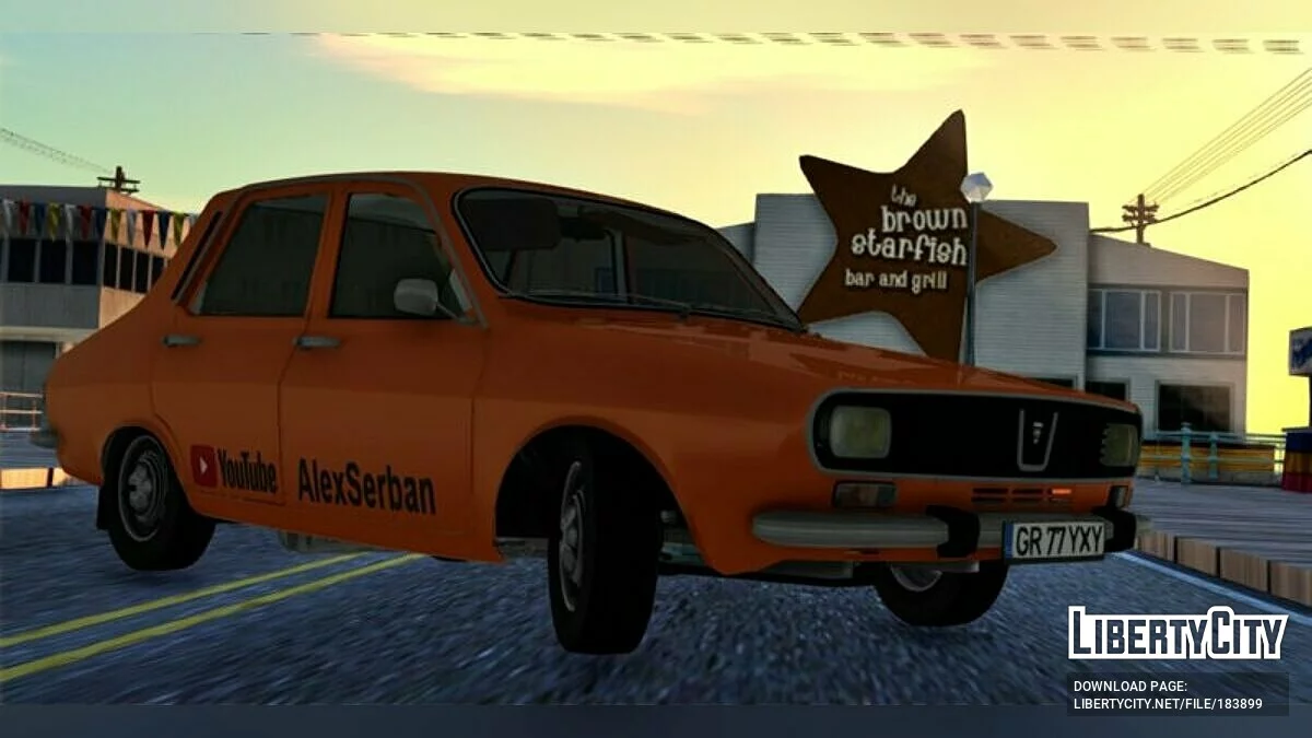 1971 Dacia 1300 - Édition AlexSerban / GTA San Andreas