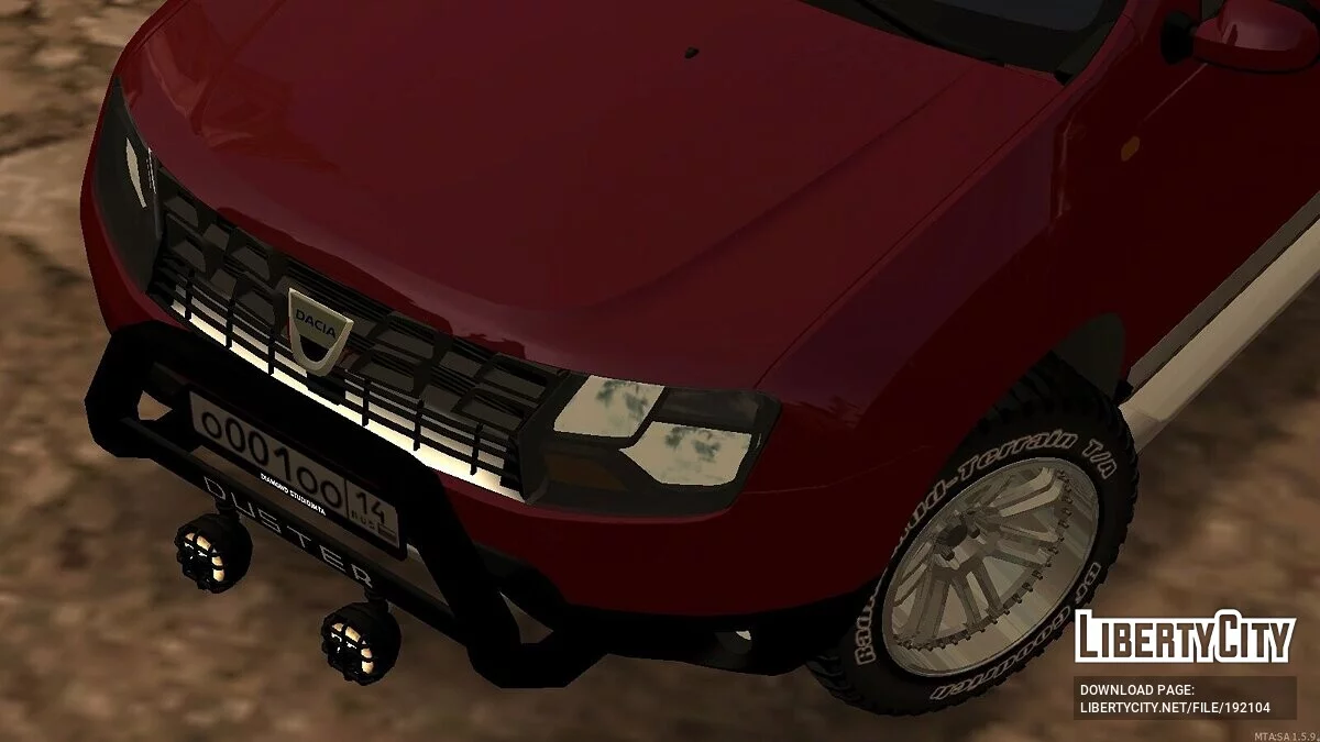 Dacia Duster 6x6 + CCD / GTA San Andreas