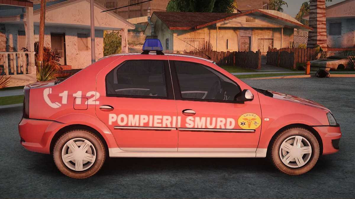 Dacia Logan Smurd / GTA San Andreas