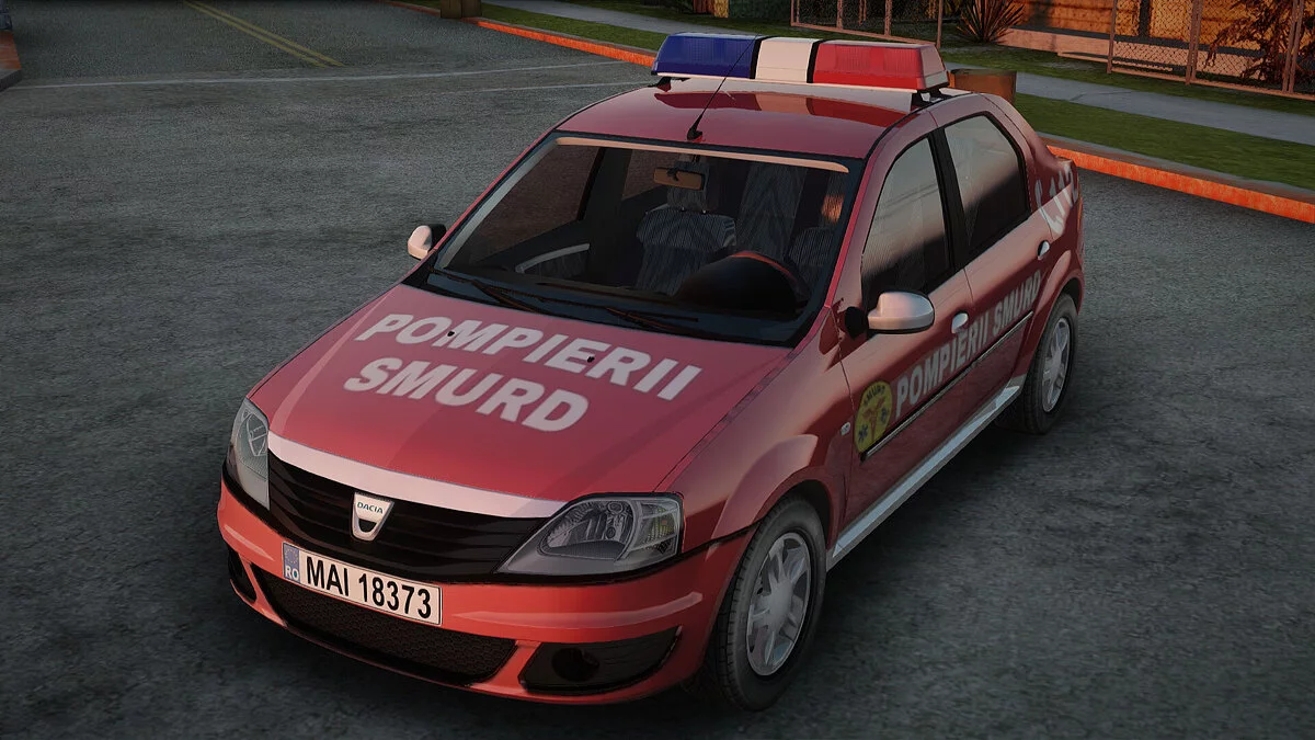 Dacia Logan Smurd / GTA San Andreas