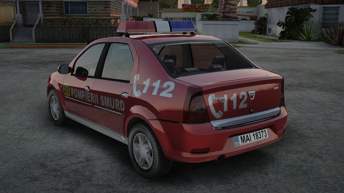 Dacia Logan Smurd / GTA San Andreas
