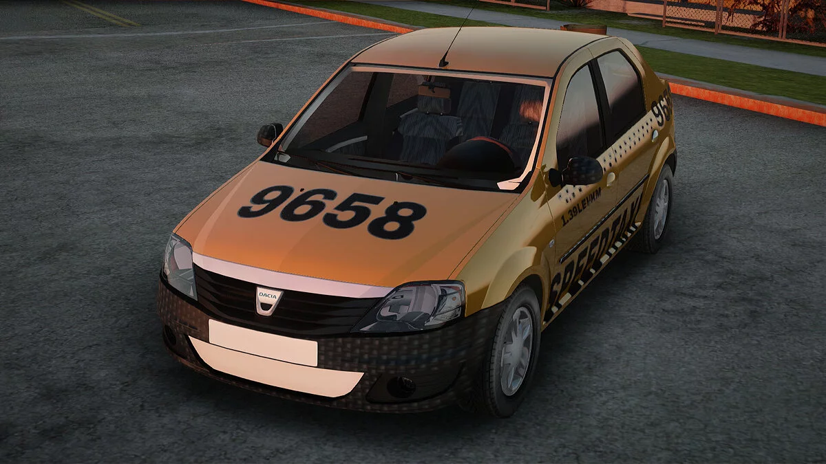 Dacia Logan Speed Taxi / GTA San Andreas