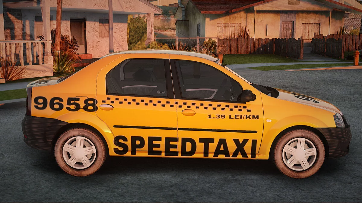 Dacia Logan Speed Taxi / GTA San Andreas