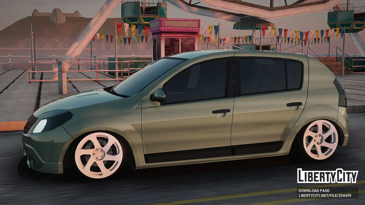 Dacia Sandero 低调调音 / GTA San Andreas