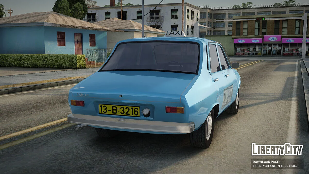 Dacia 1300 1971 Taxi / GTA San Andreas