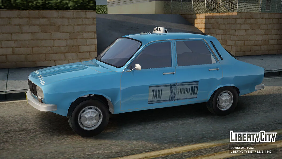 Dacia 1300 1971 Taxi / GTA San Andreas