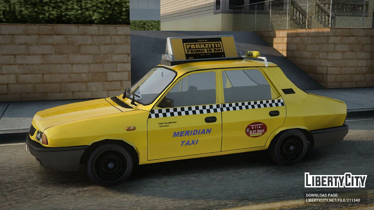 Dacia 1310 Berlina CN4 Meridian 出租车 / GTA San Andreas
