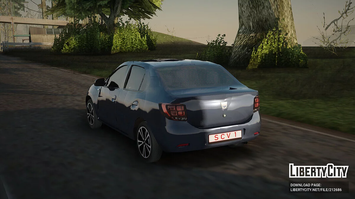 Dacia Logan Pope Edition / جي تي إيه سان أندرياس