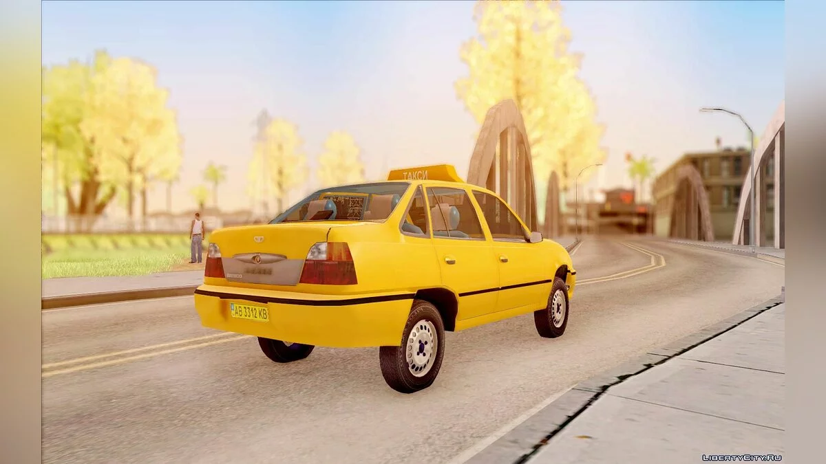Daewoo Nexia Taxi / GTA San Andreas