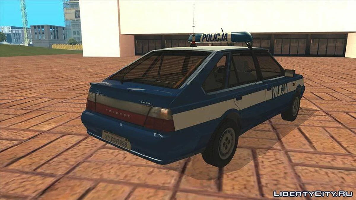 Daewoo-FSO Polonez Caro Plus Policja 1.6 GLi / GTA San Andreas