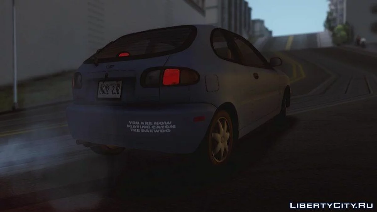 Daewoo Lanos Hatchback 1.6 16V 2001 (US-Spec) / GTA San Andreas