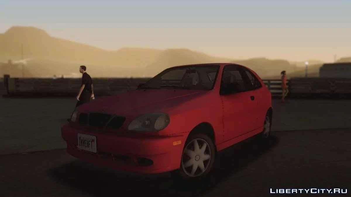 Daewoo Lanos Hatchback 1.6 16V 2001 (US-Spec) / GTA San Andreas