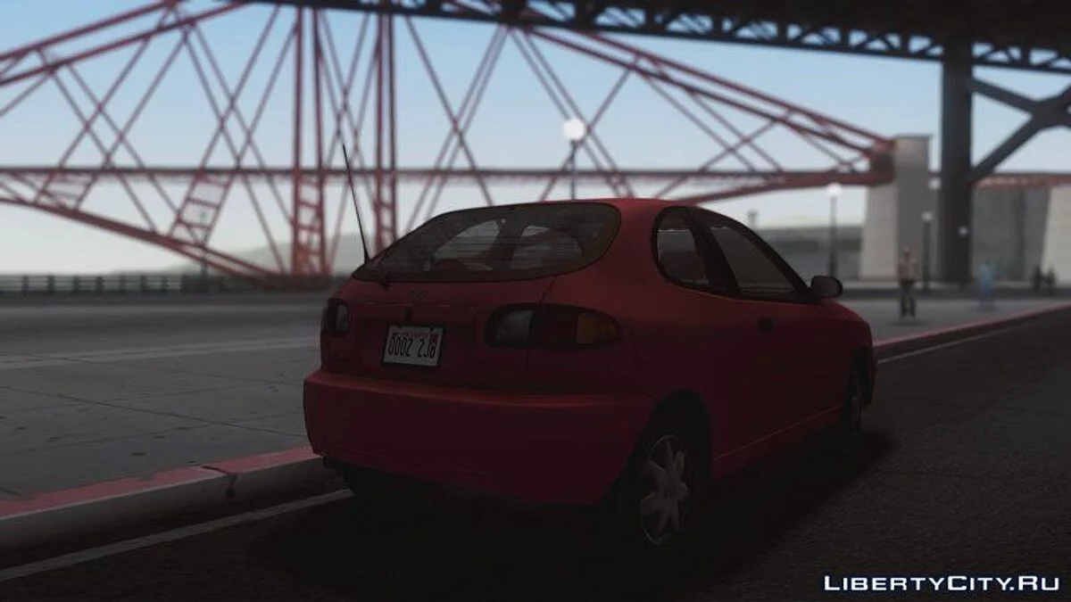 Daewoo Lanos Hatchback 1.6 16V 2001 (US-Spec) / GTA San Andreas