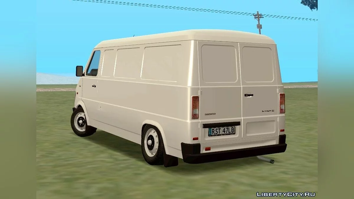 Daewoo Lublin 3 Furgon 2000 / GTA San Andreas