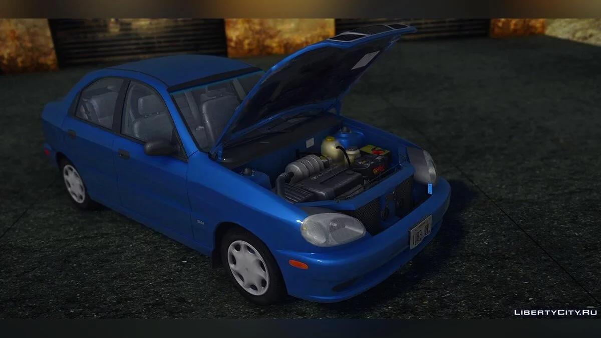 Daewoo Lanos S/SE/SX 1.6l 16V 1999-2001 (US-Spec) / GTA San Andreas