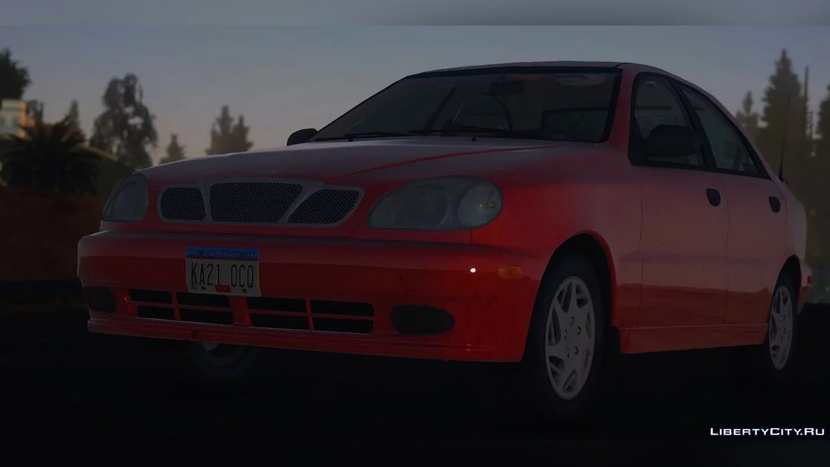 Daewoo Lanos S/SE/SX 1.6l 16V 1999-2001 (US-Spec) / GTA San Andreas