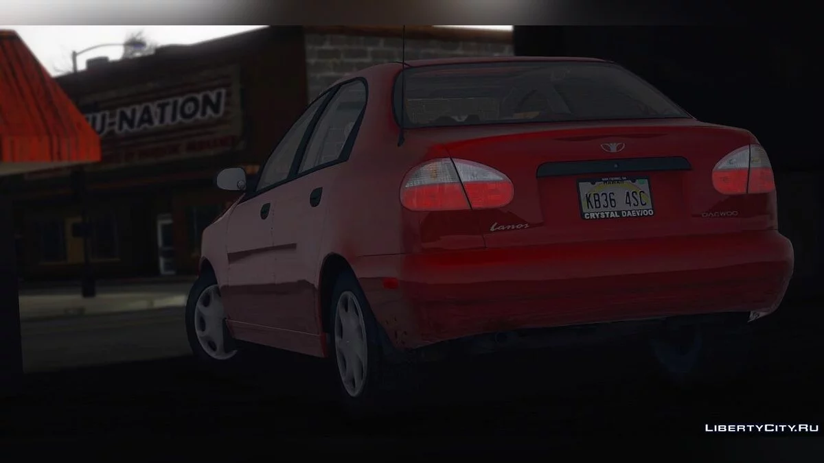 Daewoo Lanos S/SE/SX 1.6l 16V 1999-2001 (US-Spec) / GTA San Andreas
