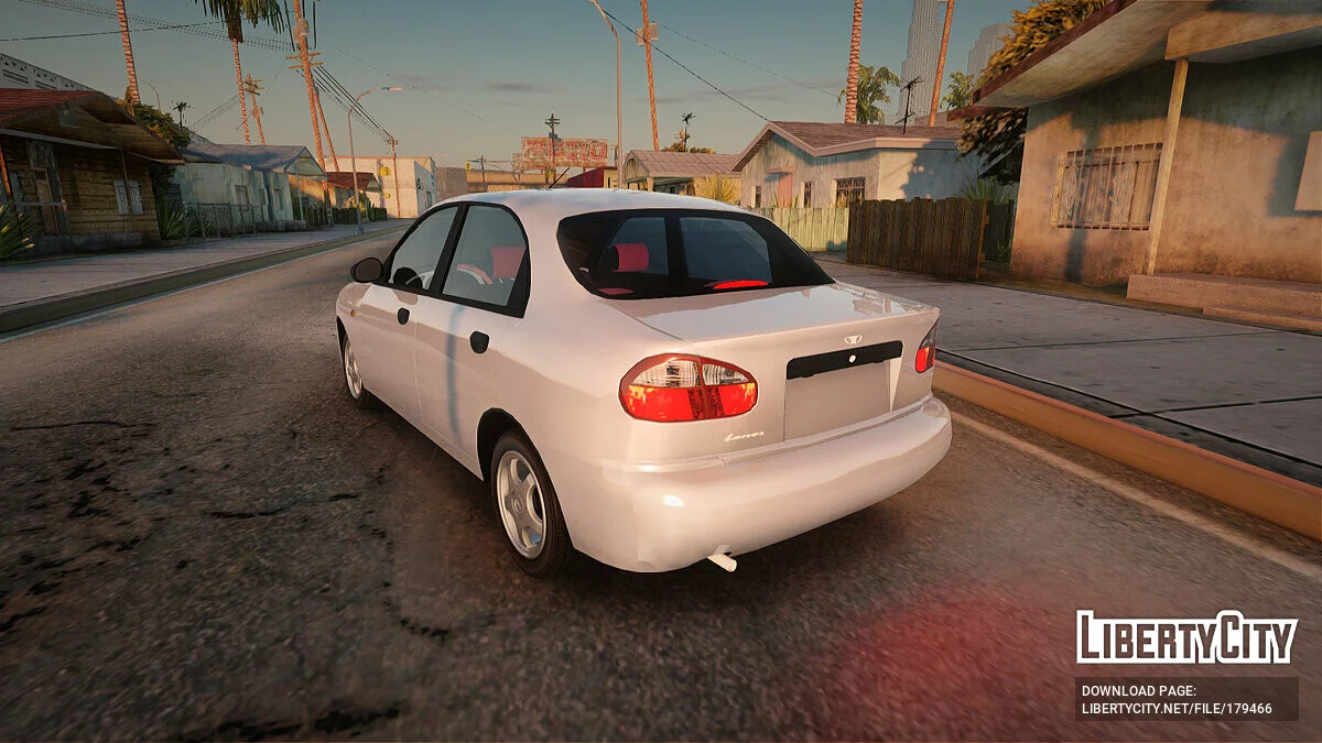 Daewoo Lanos (Sens) 2004 / GTA San Andreas