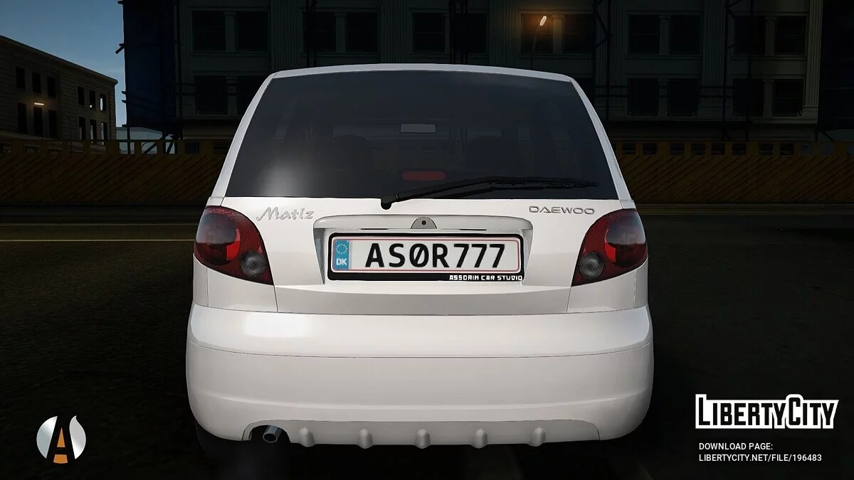 Daewoo Matiz 2014 / GTA San Andreas