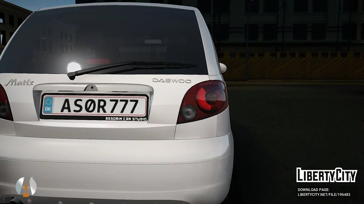 Daewoo Matiz 2014 / GTA San Andreas