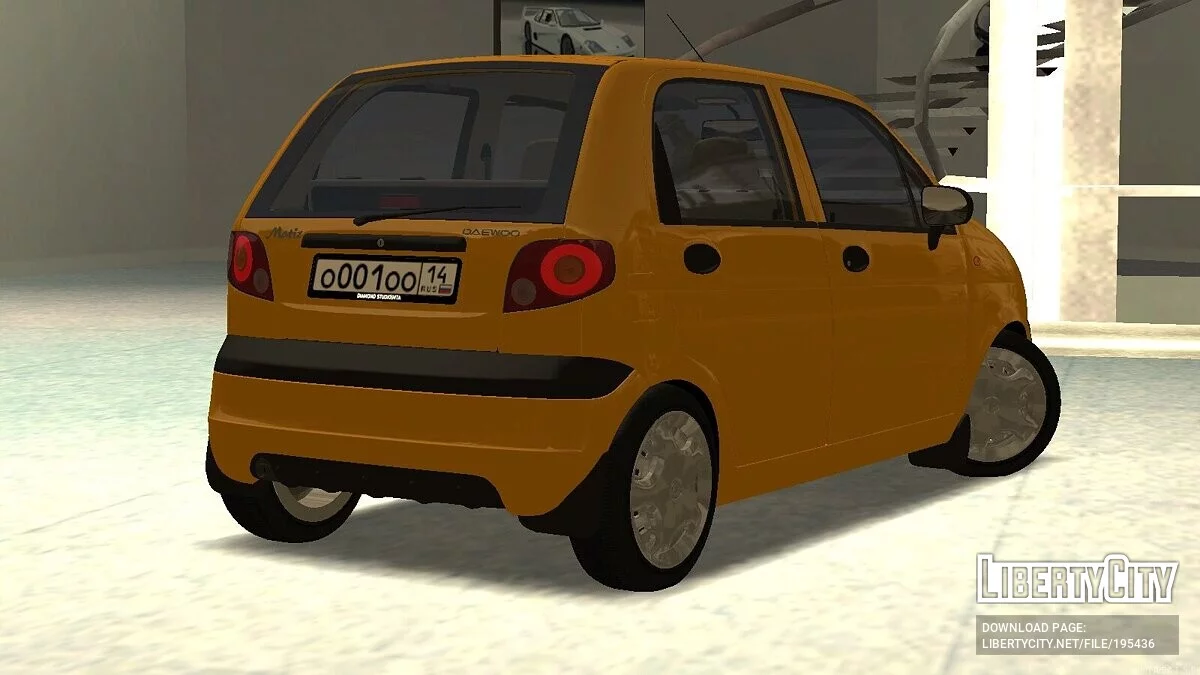 Daewoo Matiz + CCD / GTA San Andreas
