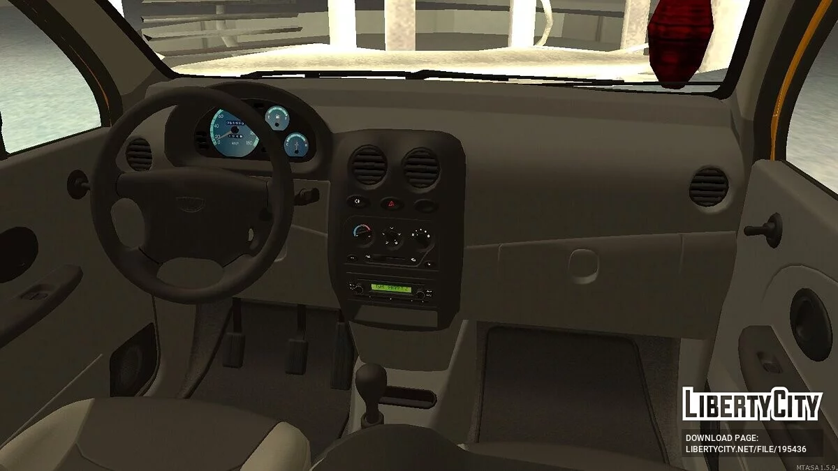 Daewoo Matiz + CCD / GTA San Andreas