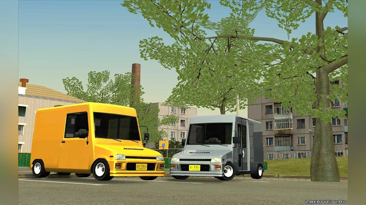 Daihatsu Mira Walk-Through Van / GTA San Andreas