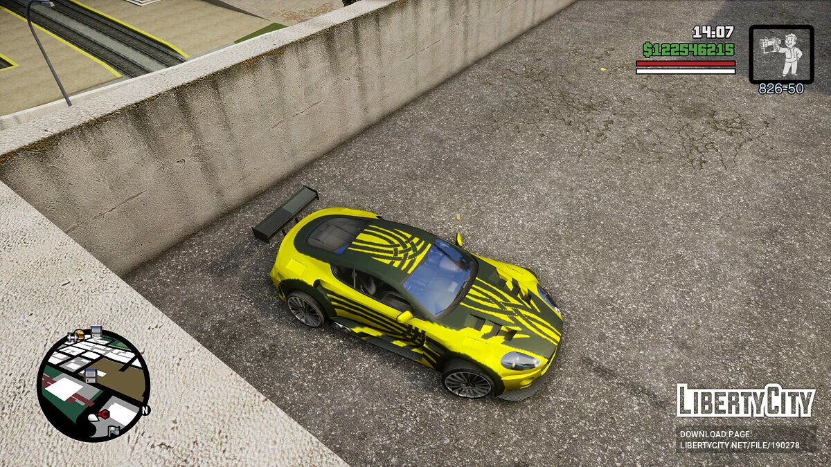Aston Martin DB9 dari Need For Speed Most Wanted 2005 (OLD) / GTA San Andreas: The Definitive Edition