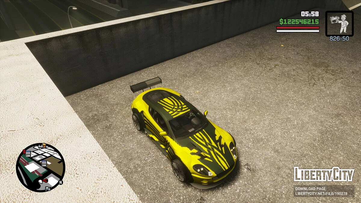 Aston Martin DB9 dari Need For Speed Most Wanted 2005 (OLD) / GTA San Andreas: The Definitive Edition