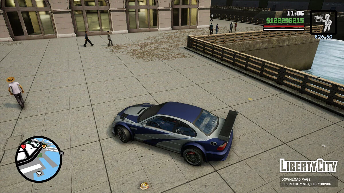 BMW M3 GTR (E46) from Need For Speed: Most Wanted (OLD) / GTA San Andreas: The Definitive Edition
