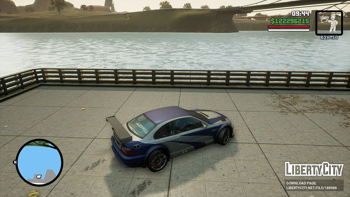 BMW M3 GTR (E46) from Need For Speed: Most Wanted (OLD) / GTA San Andreas: The Definitive Edition