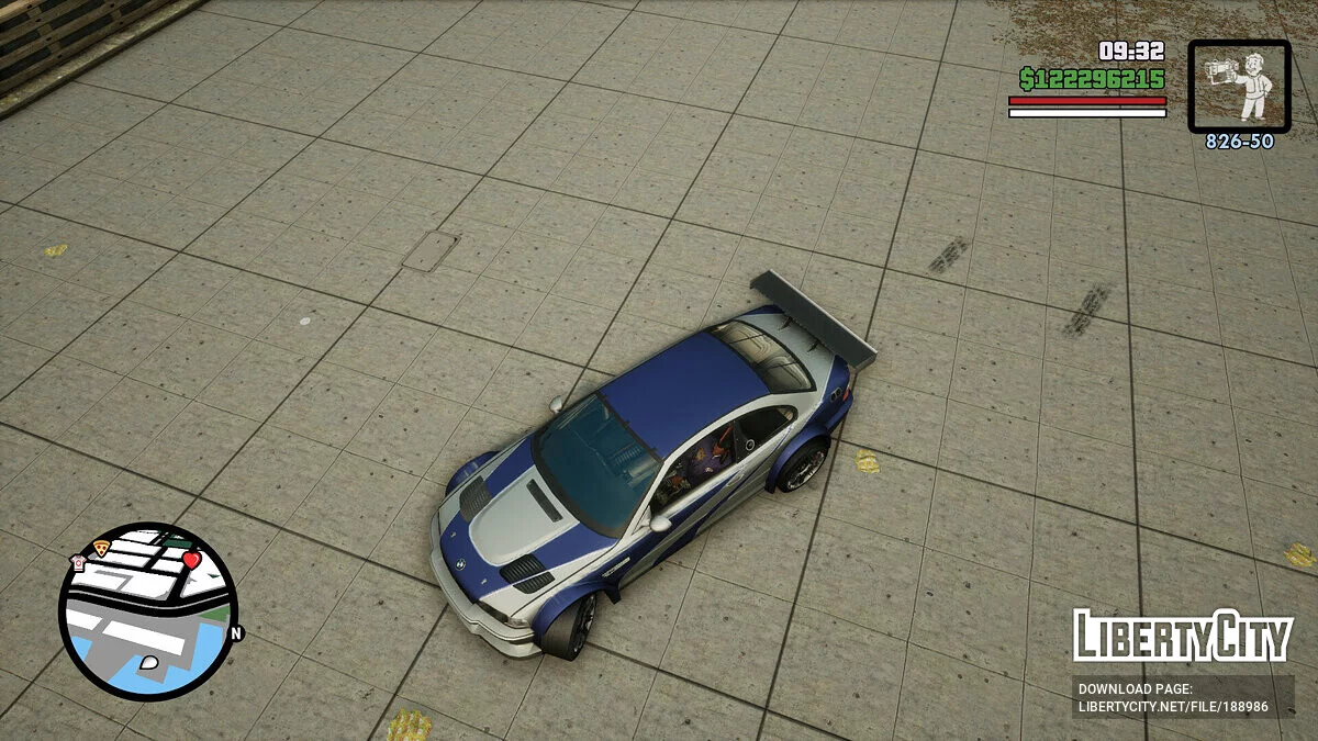 BMW M3 GTR (E46) from Need For Speed: Most Wanted (OLD) / GTA San Andreas: The Definitive Edition