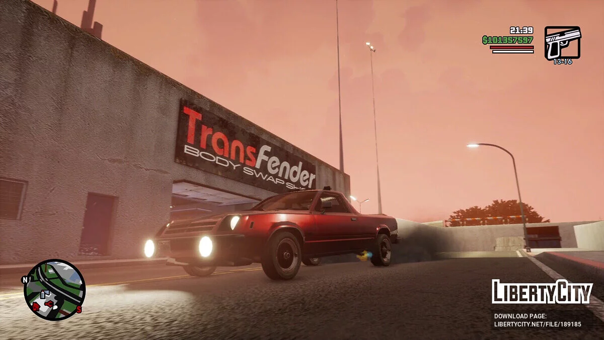 Компактний пікап 1978 року / GTA San Andreas: The Definitive Edition