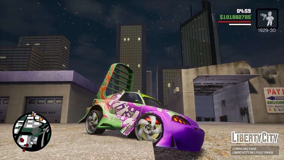 Wingo з Cars The Video Game (OLD) / GTA San Andreas: The Definitive Edition