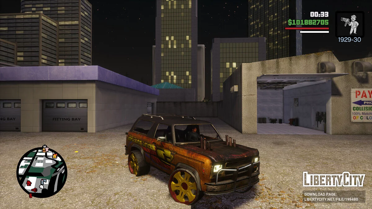 Blaster XL з FlatOut 2 (OLD) / GTA San Andreas: The Definitive Edition