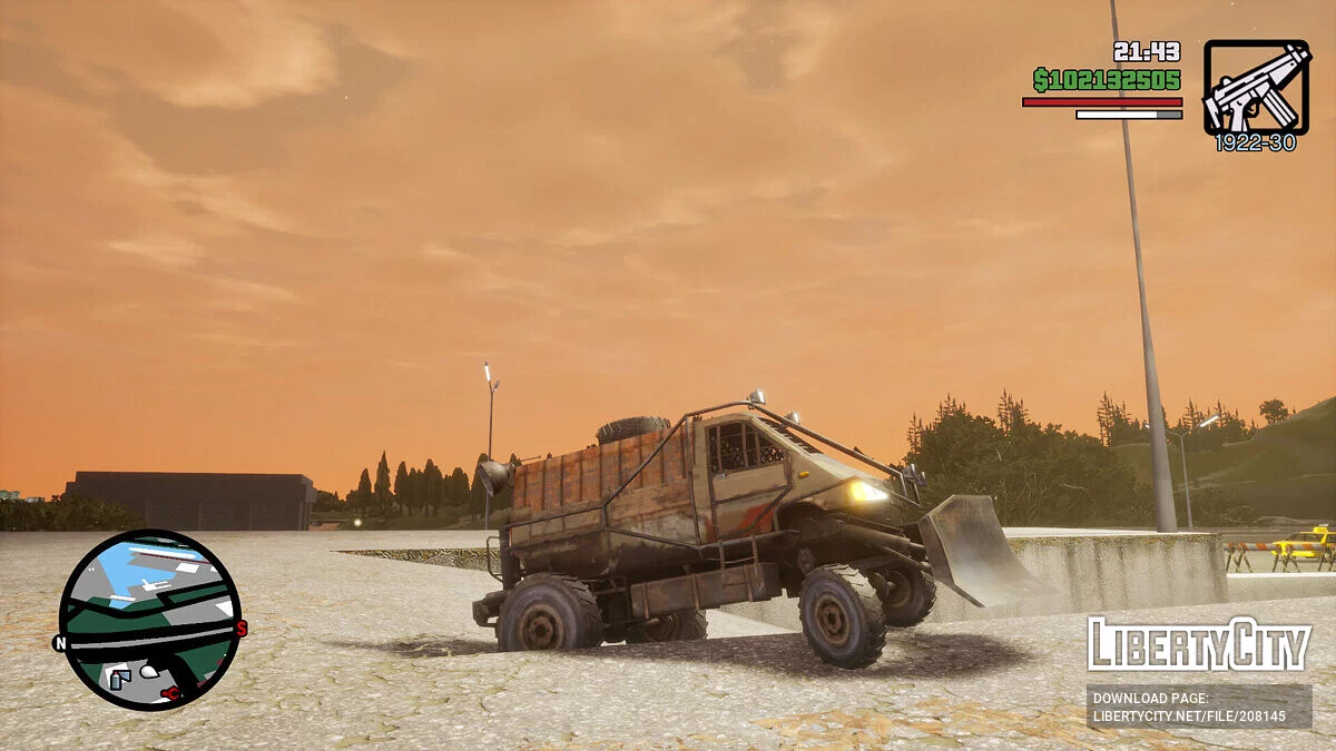 Всюдихід з Metro 2033 (OLD) / GTA San Andreas: The Definitive Edition