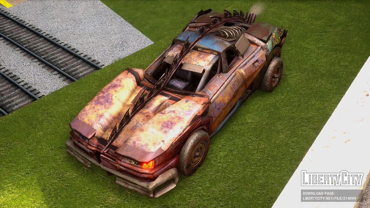 Машина Кармагеддона в тюнінгу Безумного Макса (OLD) / GTA San Andreas: The Definitive Edition