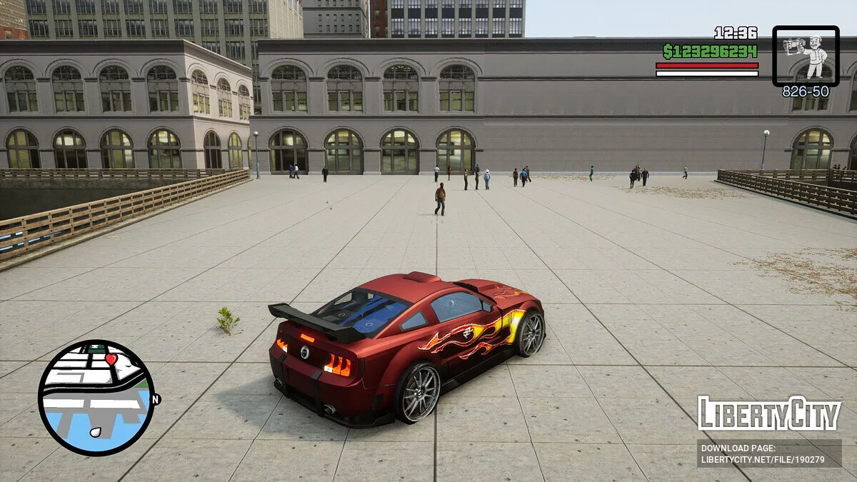 Ford Mustang GT from Need For Speed Most Wanted 2005 (OLD) / GTA San Andreas: The Definitive Edition