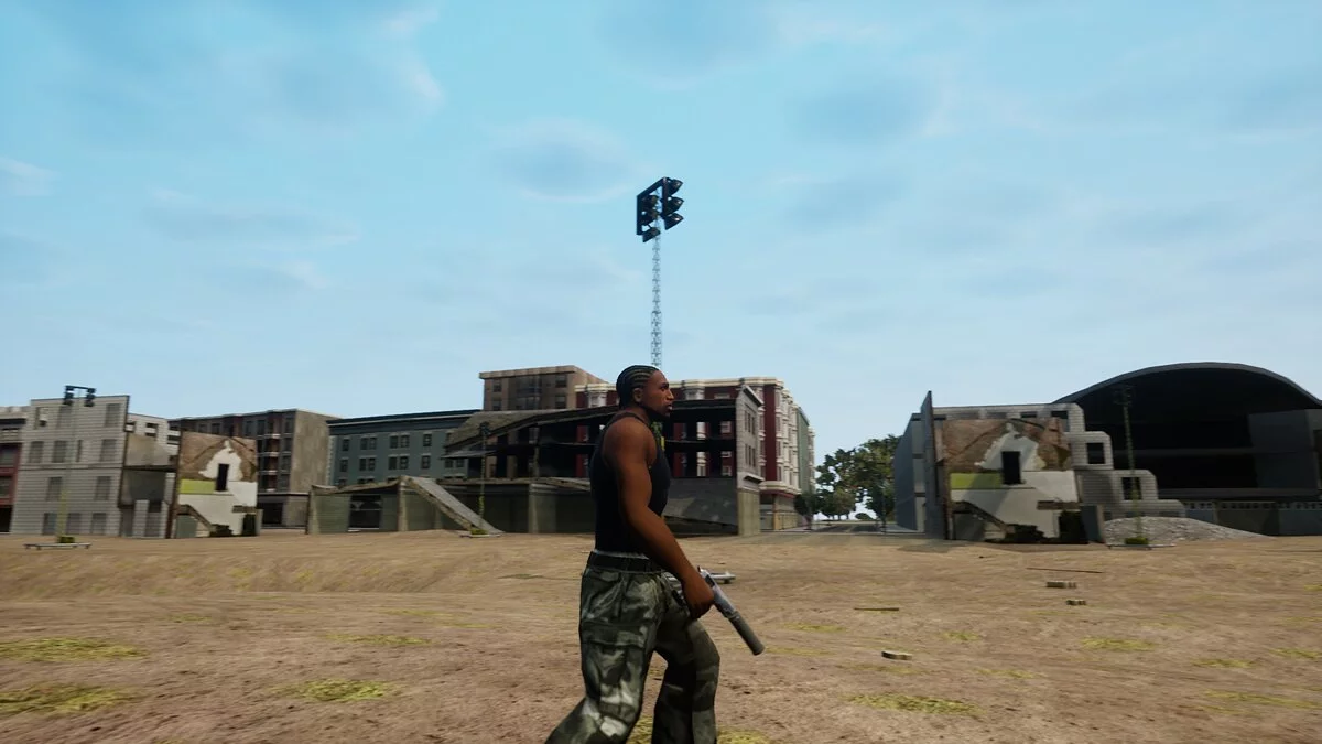 No dual weapons / GTA San Andreas: The Definitive Edition