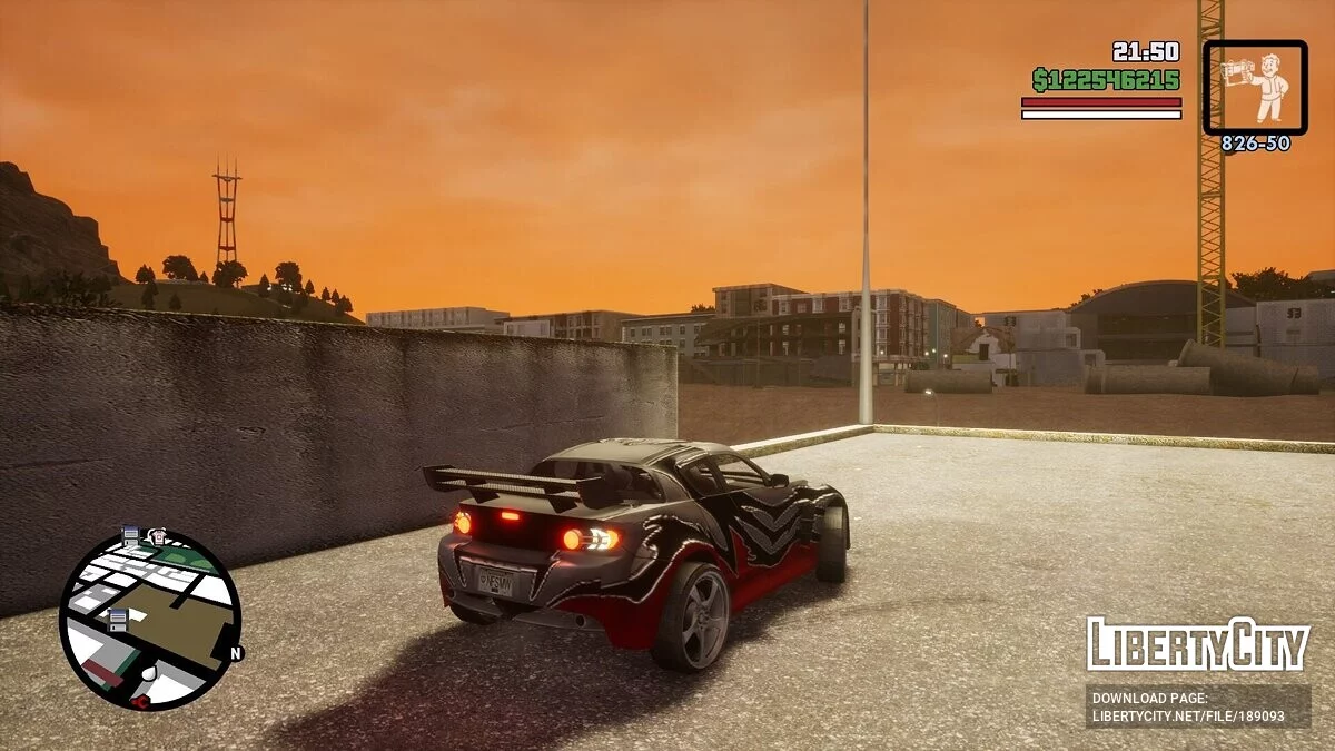 Mazda RX-8 dari Need For Speed: Most Wanted (OLD) / GTA San Andreas: The Definitive Edition