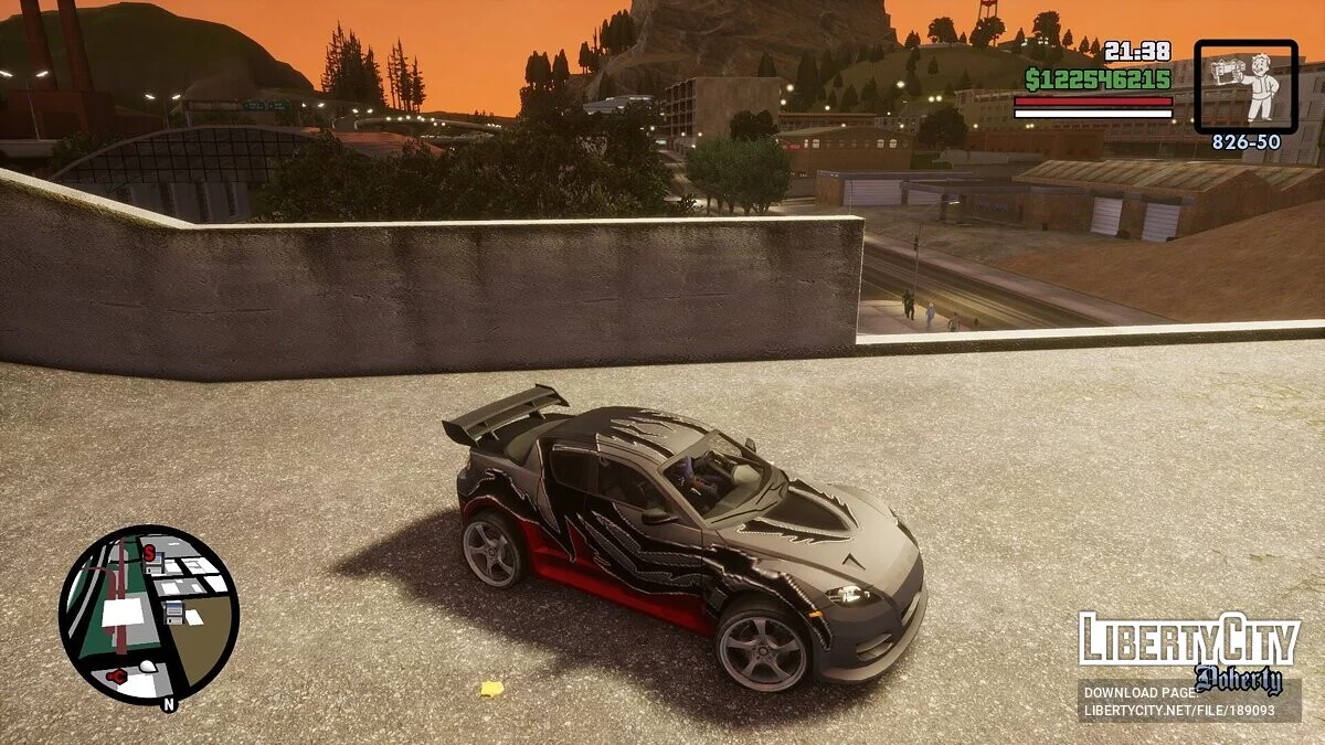 Mazda RX-8 dari Need For Speed: Most Wanted (OLD) / GTA San Andreas: The Definitive Edition